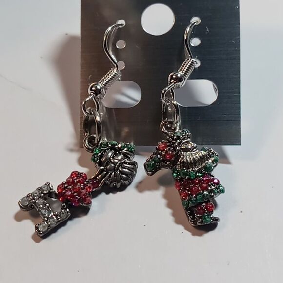 Santa earrings - Picture 1 of 4